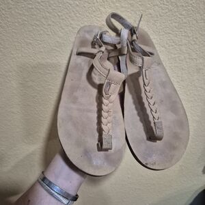 Rainbow Light Brown Sandals